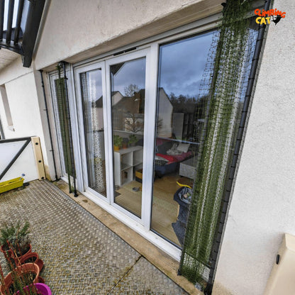 Protection pour chats sans percer - Baie vitrée/Porte Fenêtre