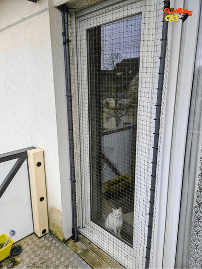 Protection pour chats sans percer - Baie vitrée/Porte Fenêtre